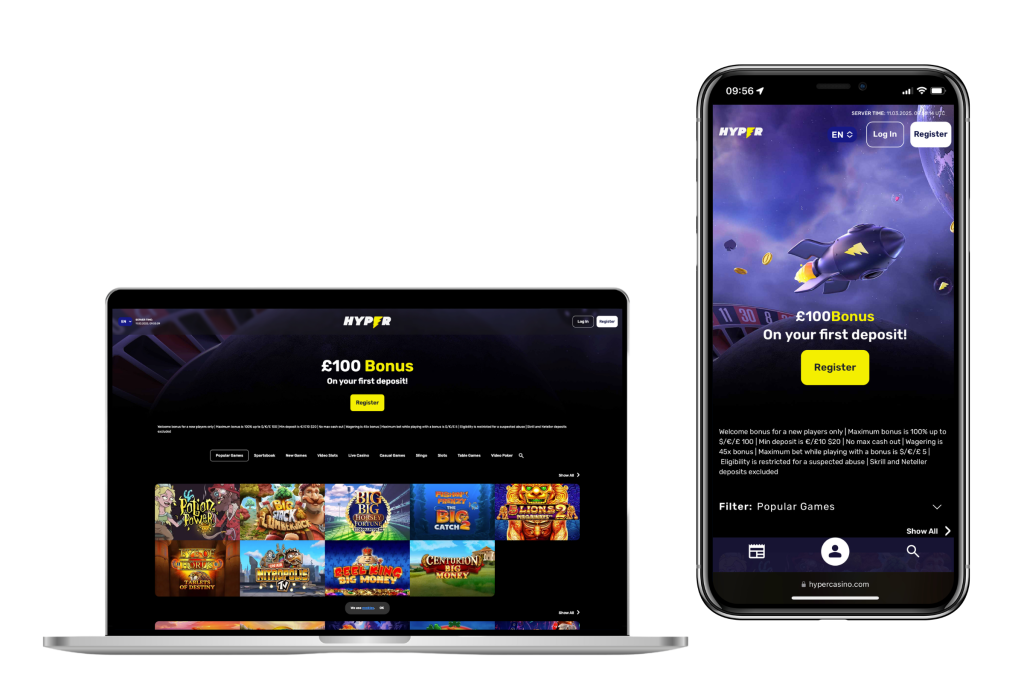 Hyper Casino Lobby